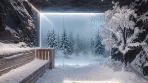 Caldo estremo e lusso, i ricchi portano la neve in casa: le snow room usate per rinfrescarsi
