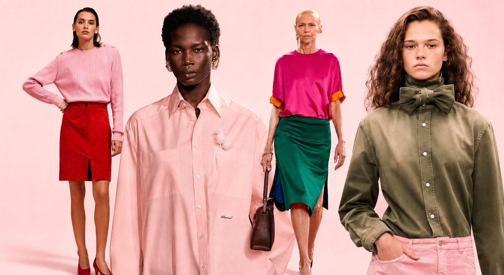 Come abbinare il rosa, dal pastello al cipria: outfit da copiare e idee per le combo di tendenza