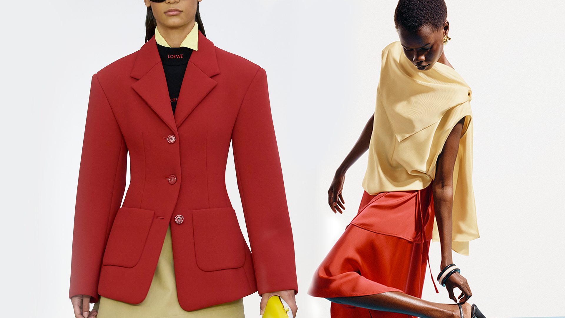 Come si abbina il rosso: dalle combo originali in color block a quelle facili con tonalità neutre