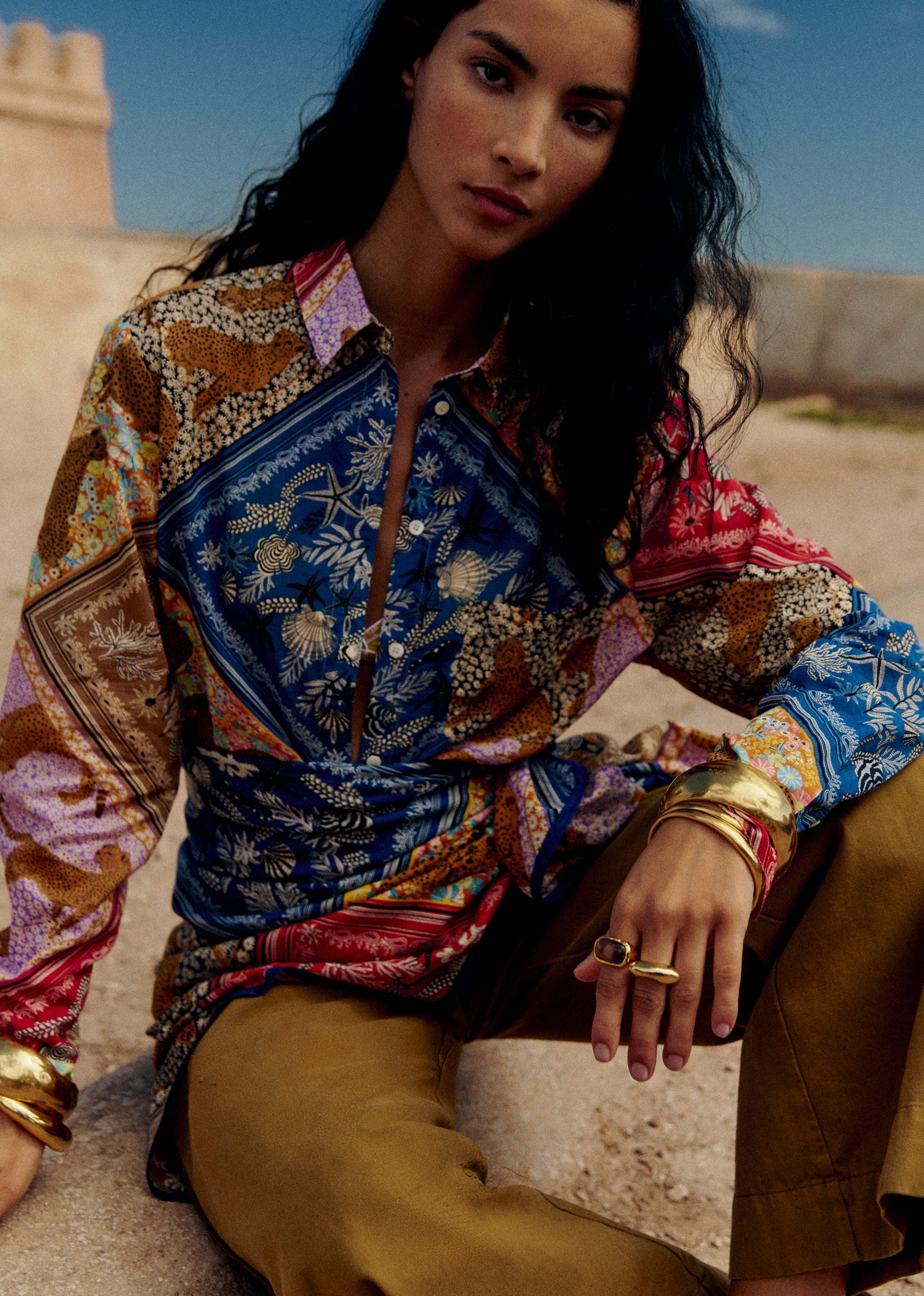 Camicia fantasia Sèzane