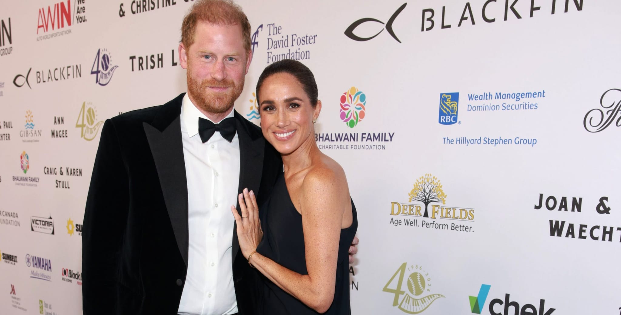 Meghan e Harry eleganti alla serata di gala: la loro immagine pubblica è sempre più legata alla beneficenza