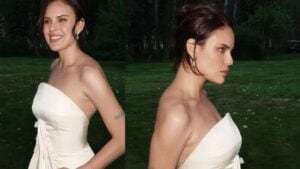 L'abito da sposa di Tallulah Willis: per il matrimonio si è ispirata a un look di sua madre Demi Moore