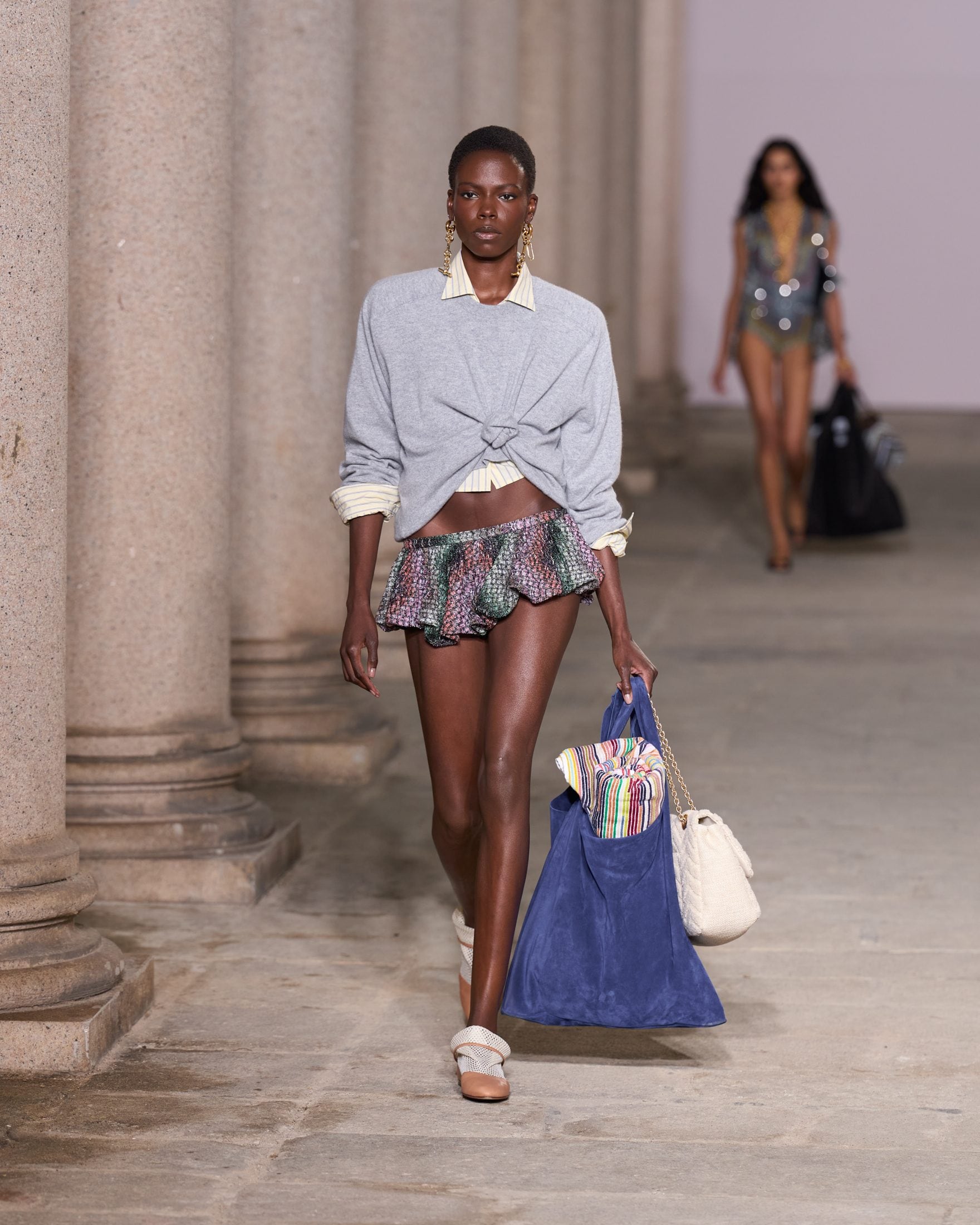 Un look da collezione Primavera/Estate 2026 di Missoni