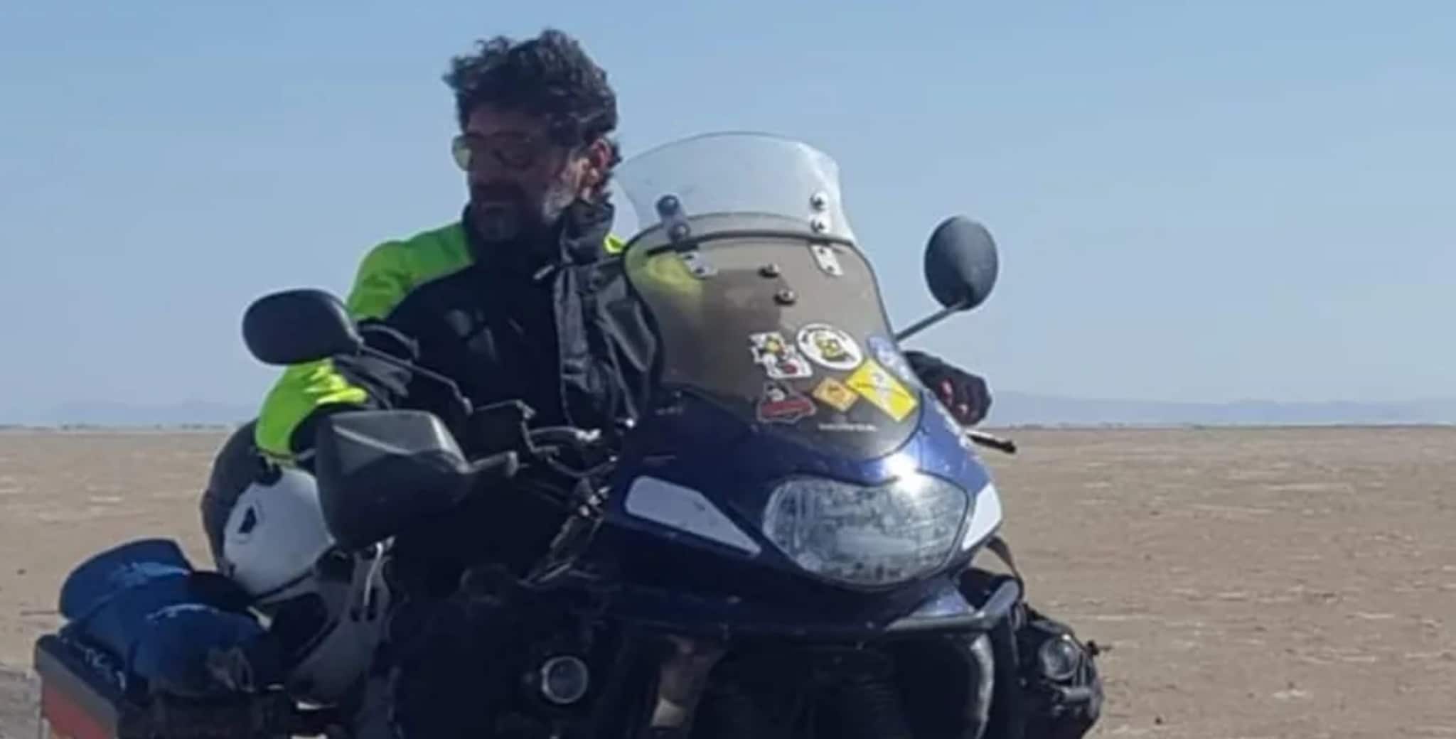 Gian Paolo attraversa il Sud America in moto da solo: "Oggi si programma tutto, il bello del viaggio è l'imprevisto"