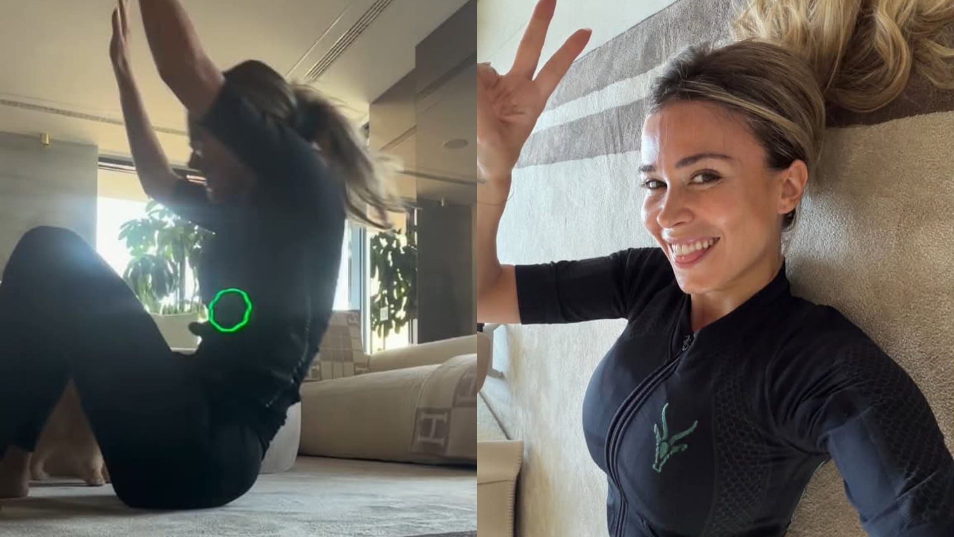 Diletta Leotta, a cosa serve la tuta con gli elettrodi che usa per gli allenamenti post gravidanza
