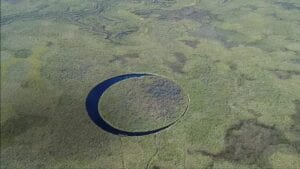 In Argentina esiste un’isola galleggiante perfettamente circolare che si muove da sola