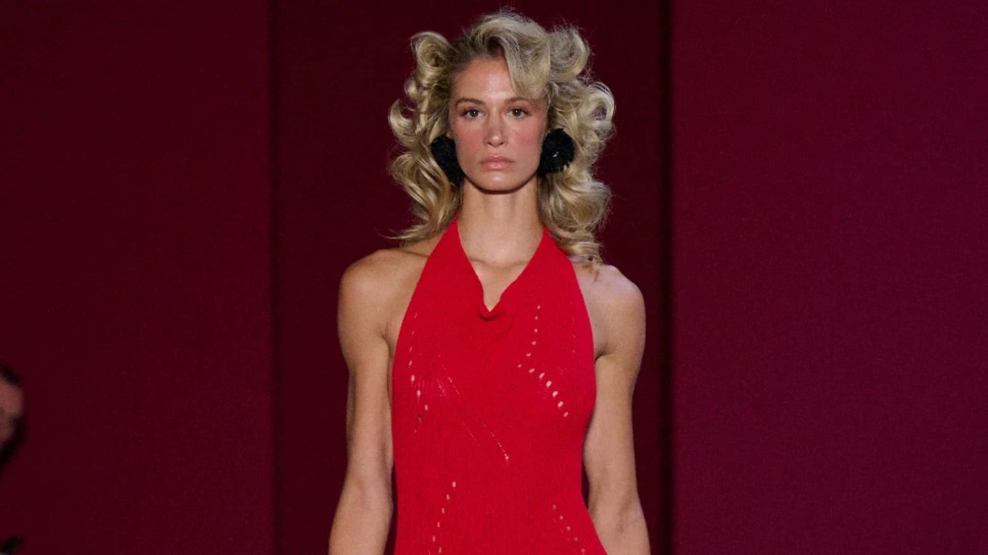 Franceska Nuredini come Elodie: il debutto da modella alla Milano Fashion Week