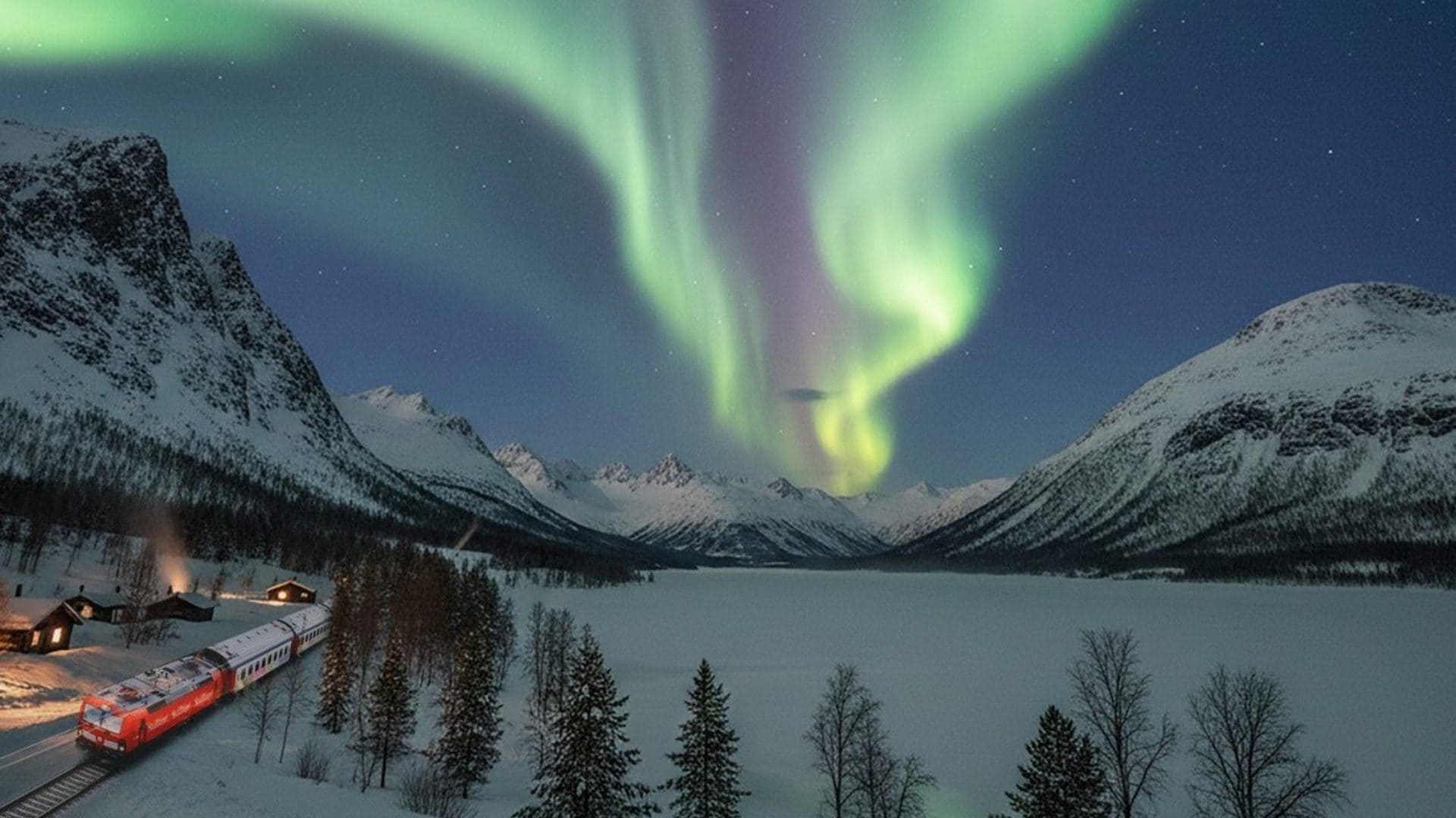Un treno notturno per ammirare l'aurora boreale: da dove parte e quanto costa