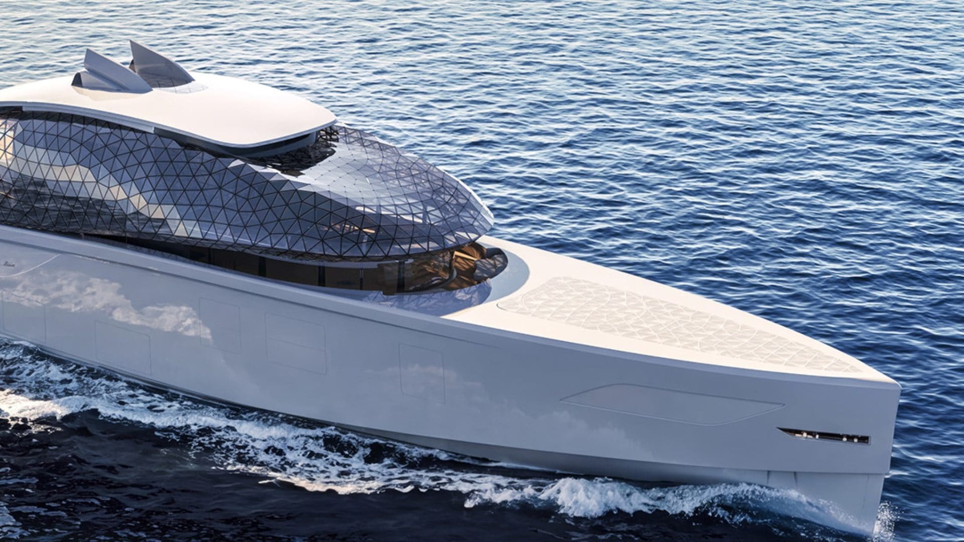 Il primo yacht longevity, l'architetto Luca Dini: "Una cupola di vetro da 400mq al posto dei soffitti"