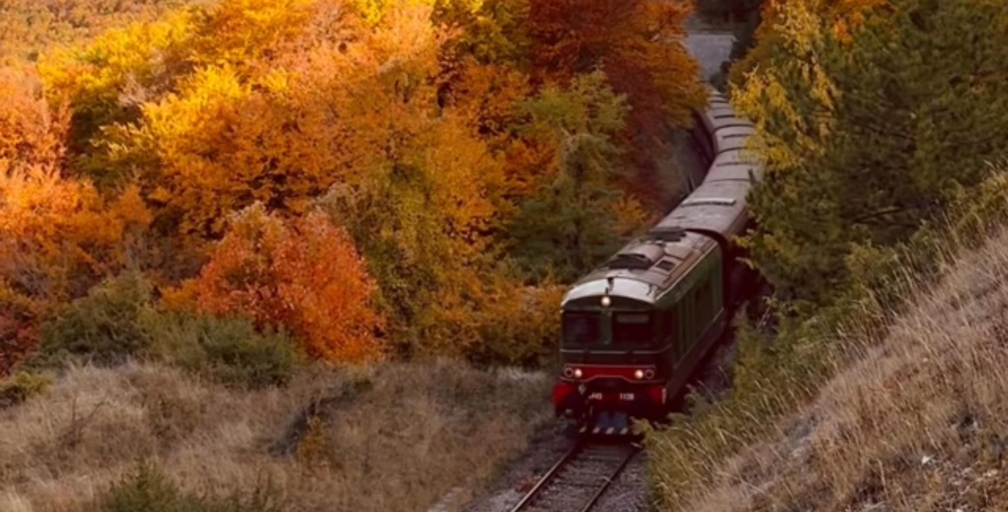 Il treno del foliage che attraversa l'Appennino: quando parte e quanto costa il viaggio tra Abruzzo e Molise