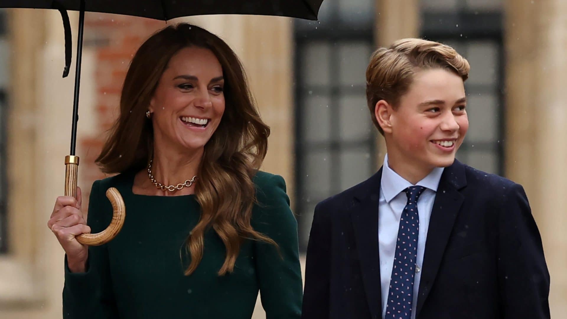 Kate Middleton non vede l'ora di riabbracciare George: tornerà a casa per le vacanze autunnali
