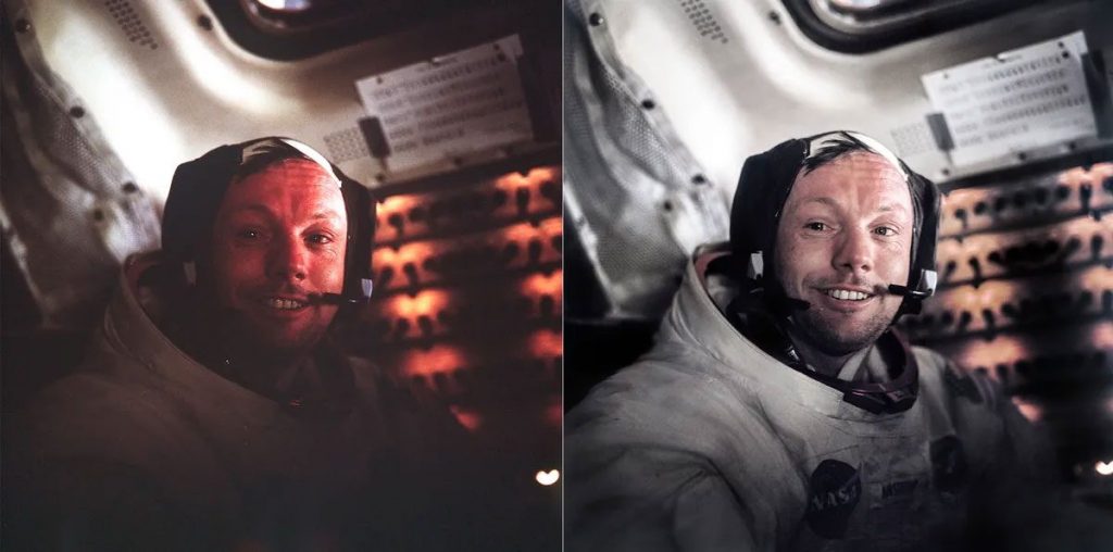 Rimasterizzate le foto della missione Apollo sulla Luna, ora rivelano ...