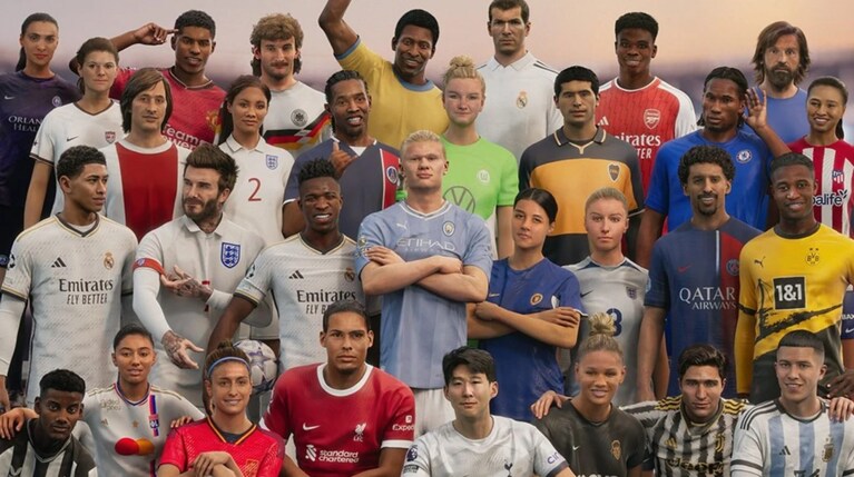 EA SPORTS FC | Una grande varietà tra club maschili, femminili e storiche icone del calcio