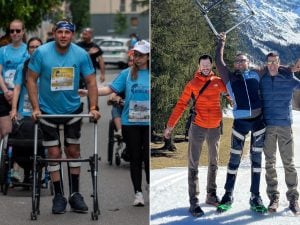 andrea torna in piedi dopo una lesione al midollo spinale il medico abbiamo riacceso i circuiti nervosi