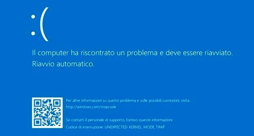 Hai presente questa schermata? Salutala, non la rivedrai mai più