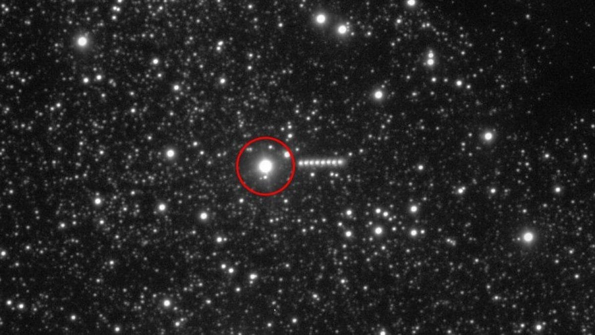 La cometa interstellare 3I/ATLAS. Credit: ESO/O. Hainaut