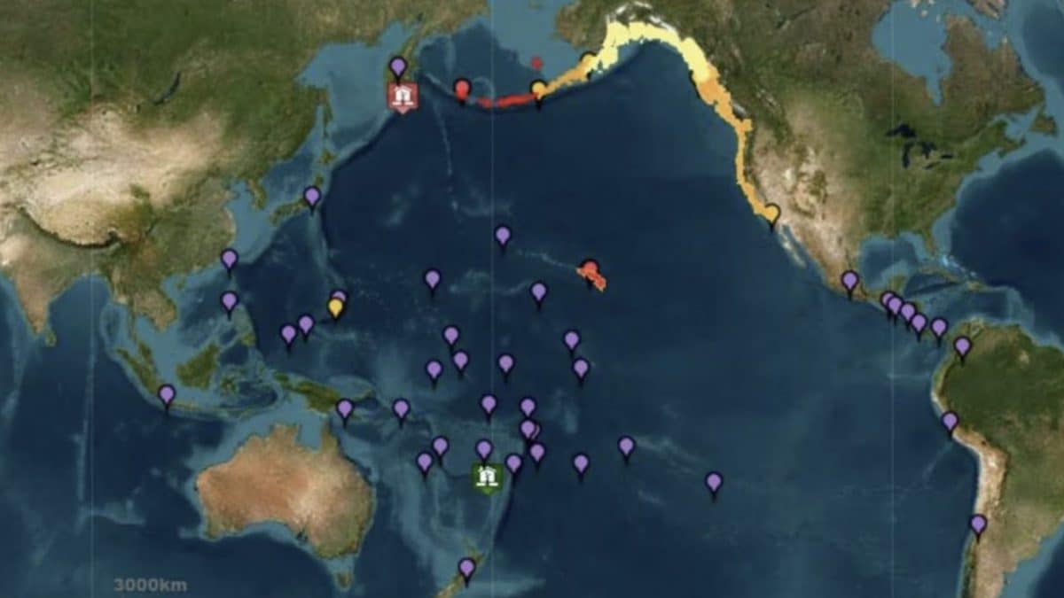 La mappa delle zone a rischio