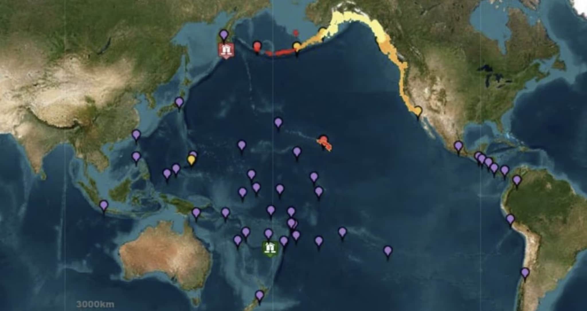 Il paradosso dello tsunami in Russia: perché i Paesi lontani come Ecuador e Hawaii sono quelli più a rischio