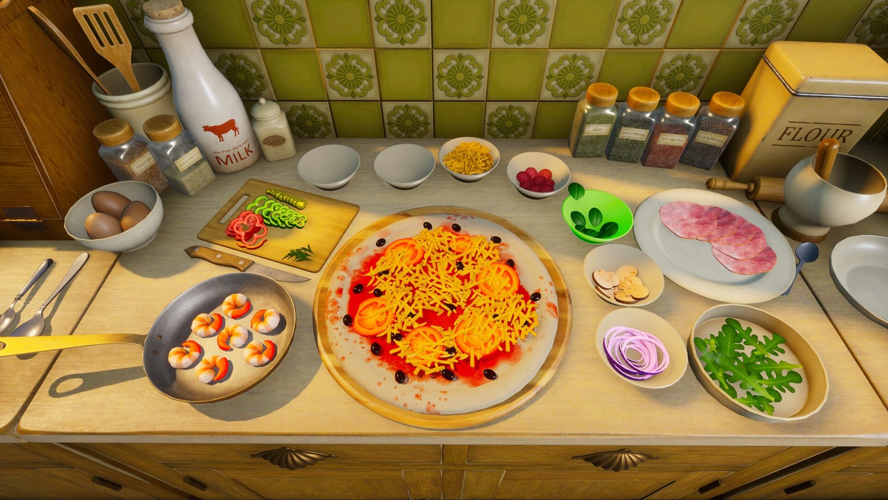 VACATION CAFE SIMULATOR | La cucina nel gioco di Alice Games.