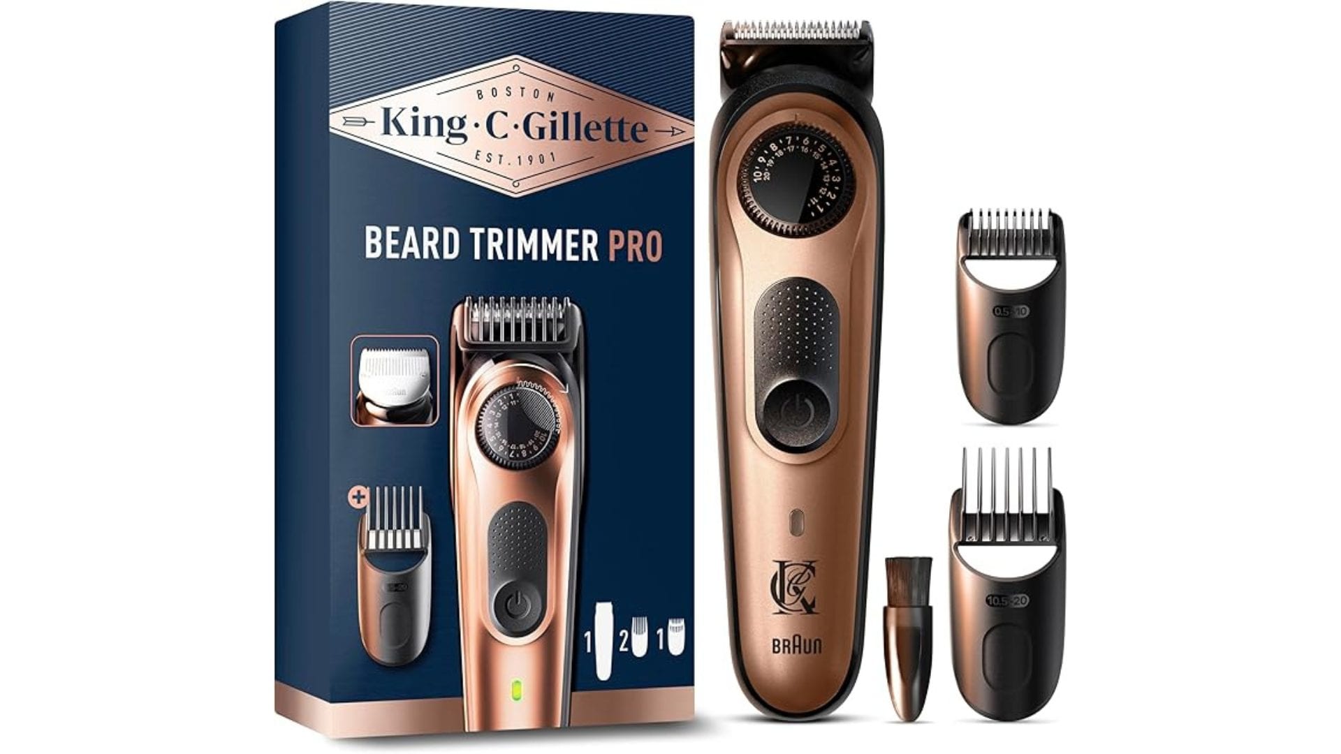 Regolabarba King C. Gilette Beard Trimmer Pro