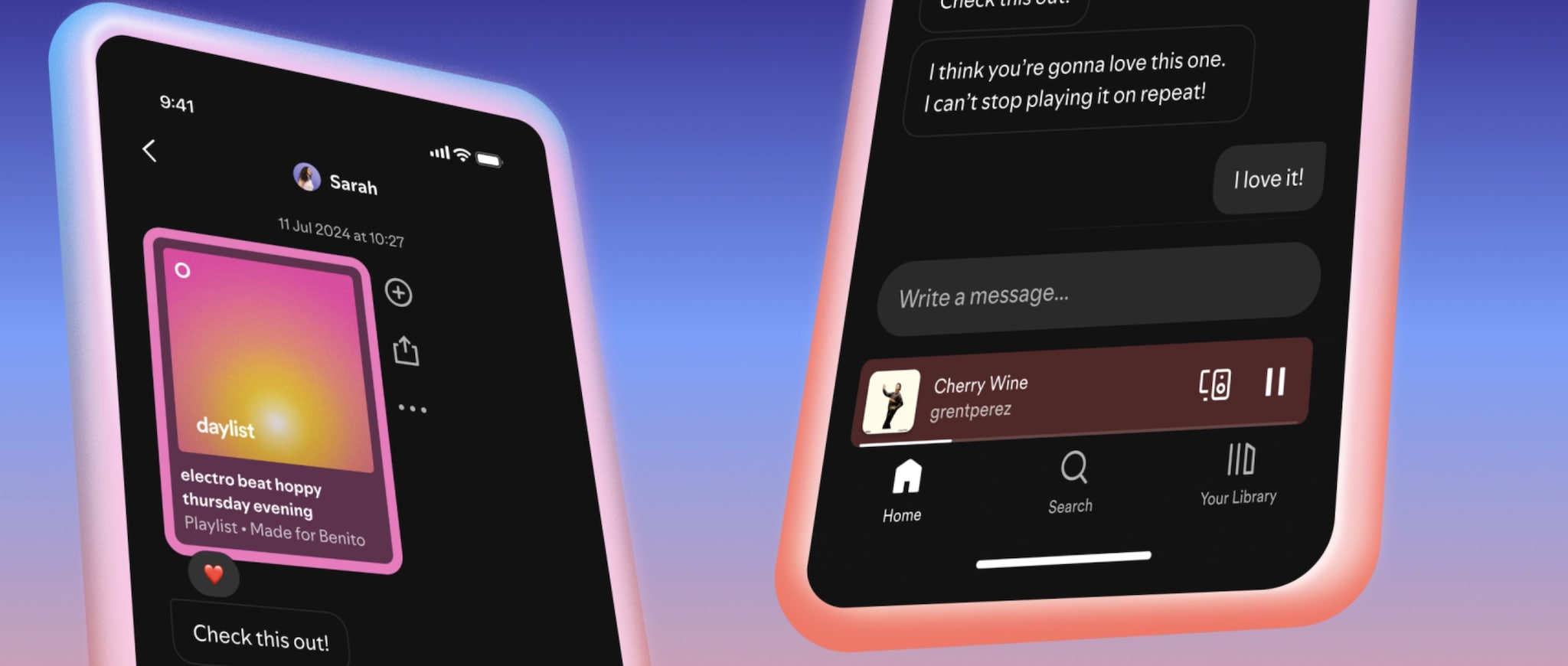 Su Spotify arrivano i messaggi privati: puoi parlare con i tuoi contatti senza uscire dall'app