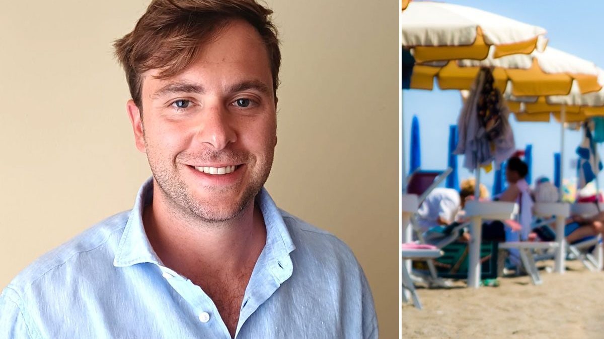 Il dottor Pierpaolo Serena, medico del Villorba Rugby, che ha salvato la neonata lasciata sotto il sole a Jesolo