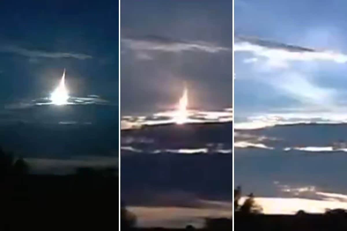 Enorme palla di fuoco squarcia il cielo del Giappone: “Sembrava fosse giorno”