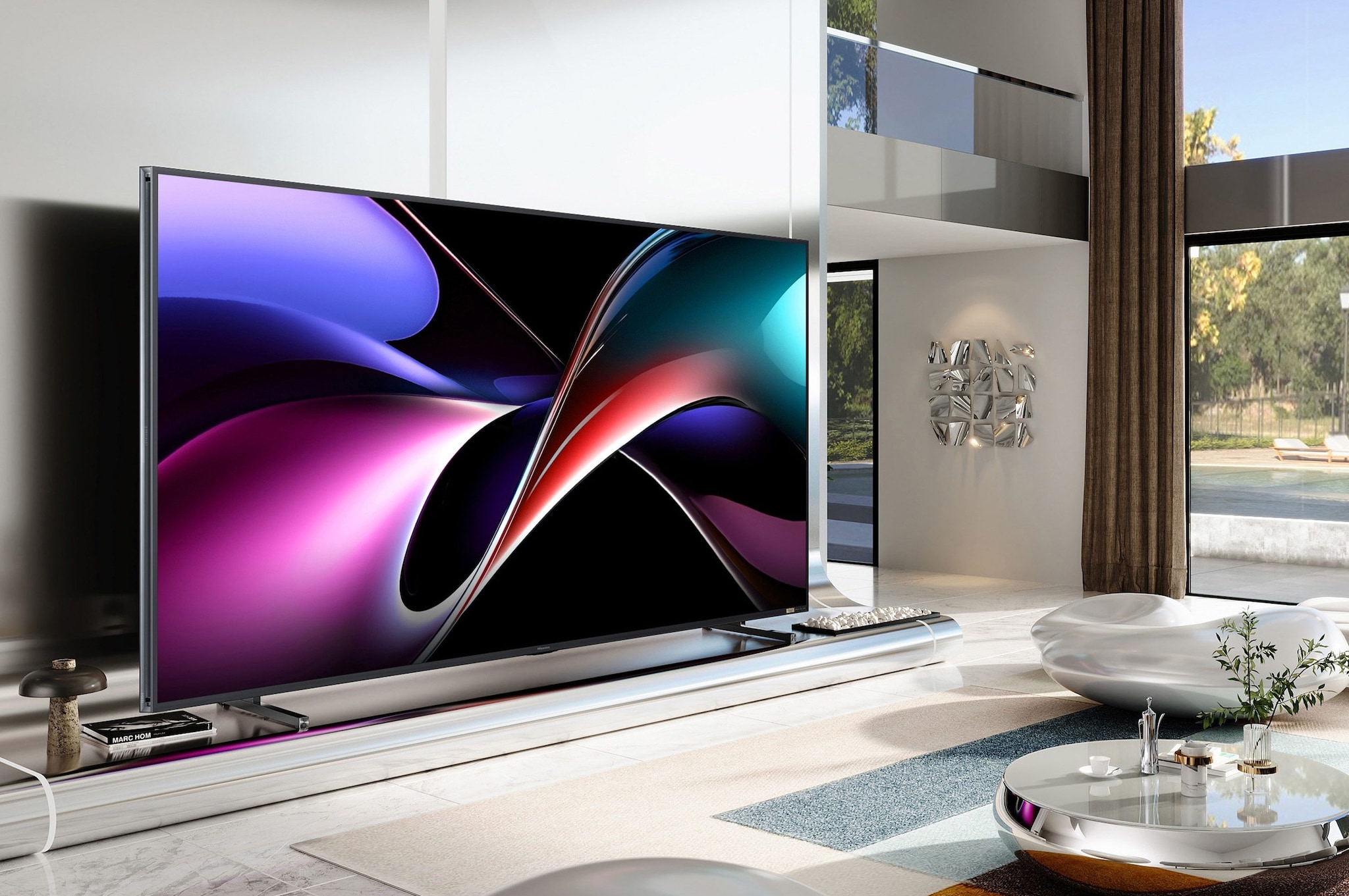 Abbiamo visto le prime immagini di una tv da 116” illuminata da RGB MiniLED: il lancio di Hisense