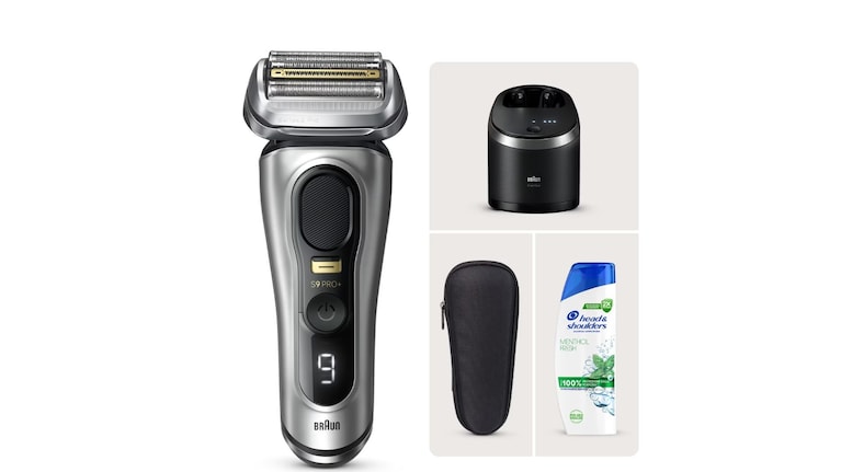Kit Braun: Series 9 Pr0+, stazione SmartClear e Head & Shoulders menthol fresh