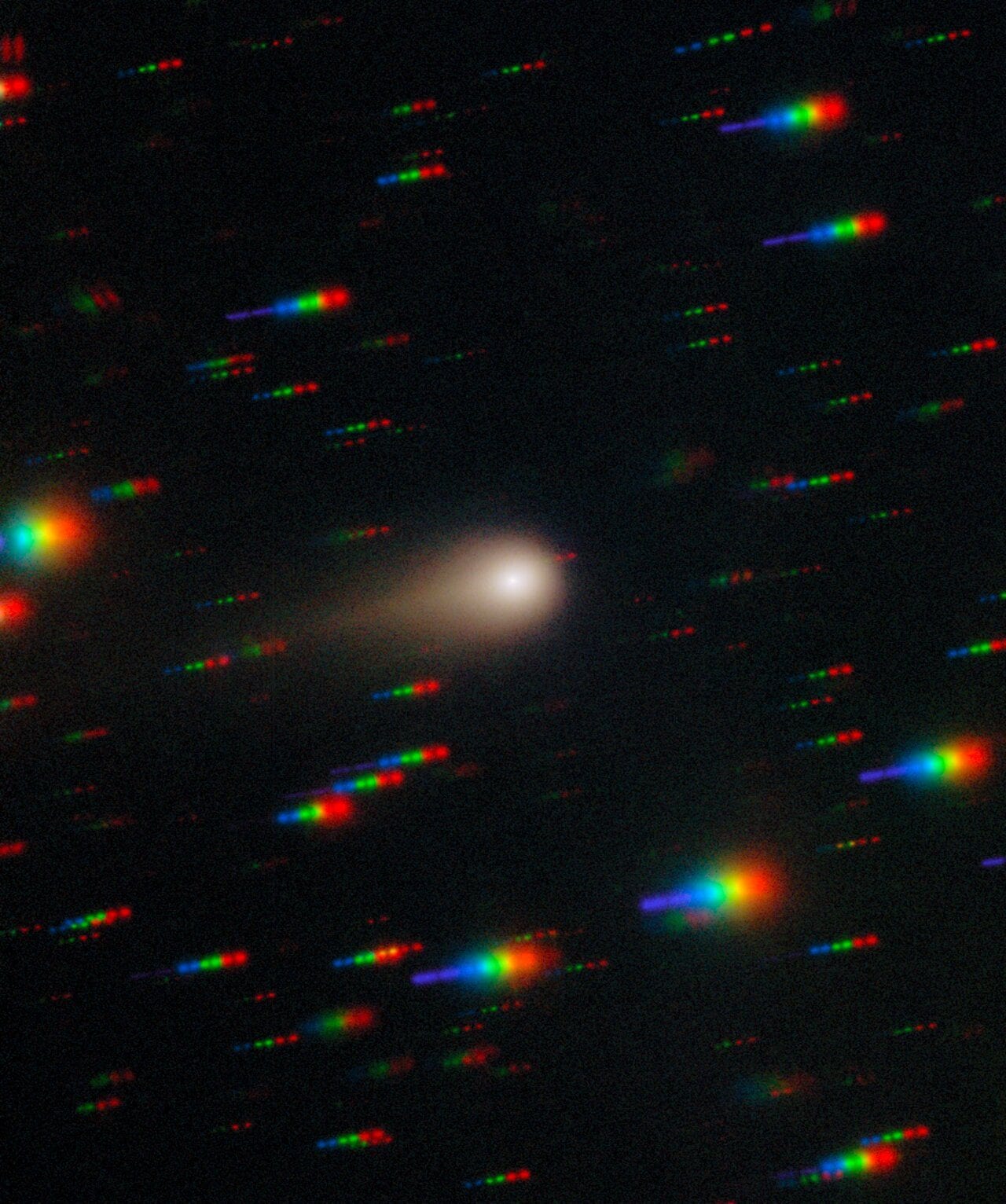 La cometa 3I/ATLAS. Credit: International Gemini Observatory/NOIRLab