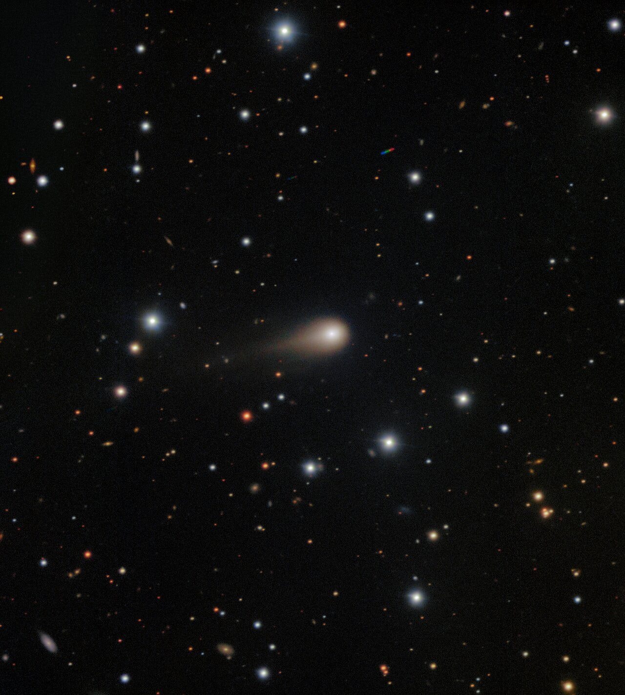 La cometa aliena 3I/ATLAS. Credit: International Gemini Observatory/NOIRLab/NSF/AURA/Shadow the Scientist/ J. Miller &amp; M. Rodriguez/T.A. Rector/ M. Zamani