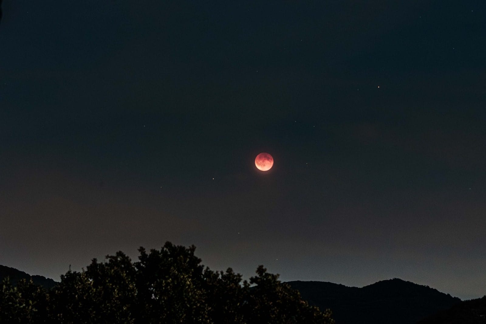 L’eclissi di Luna del 7 settembre ripresa da Gorga. Credit: Ercole Agelucci