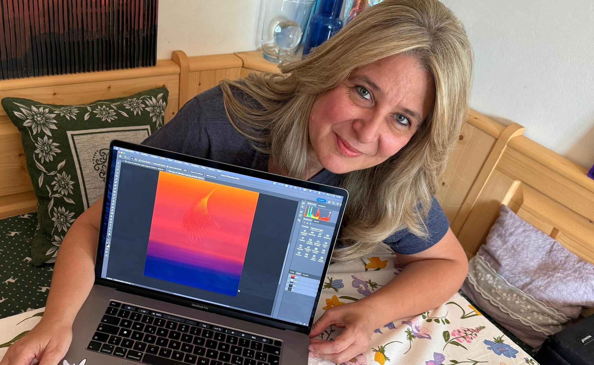 "La Luna come capelli mossi al vento": Marcella Pace vince prestigioso concorso con un'immagine magnifica