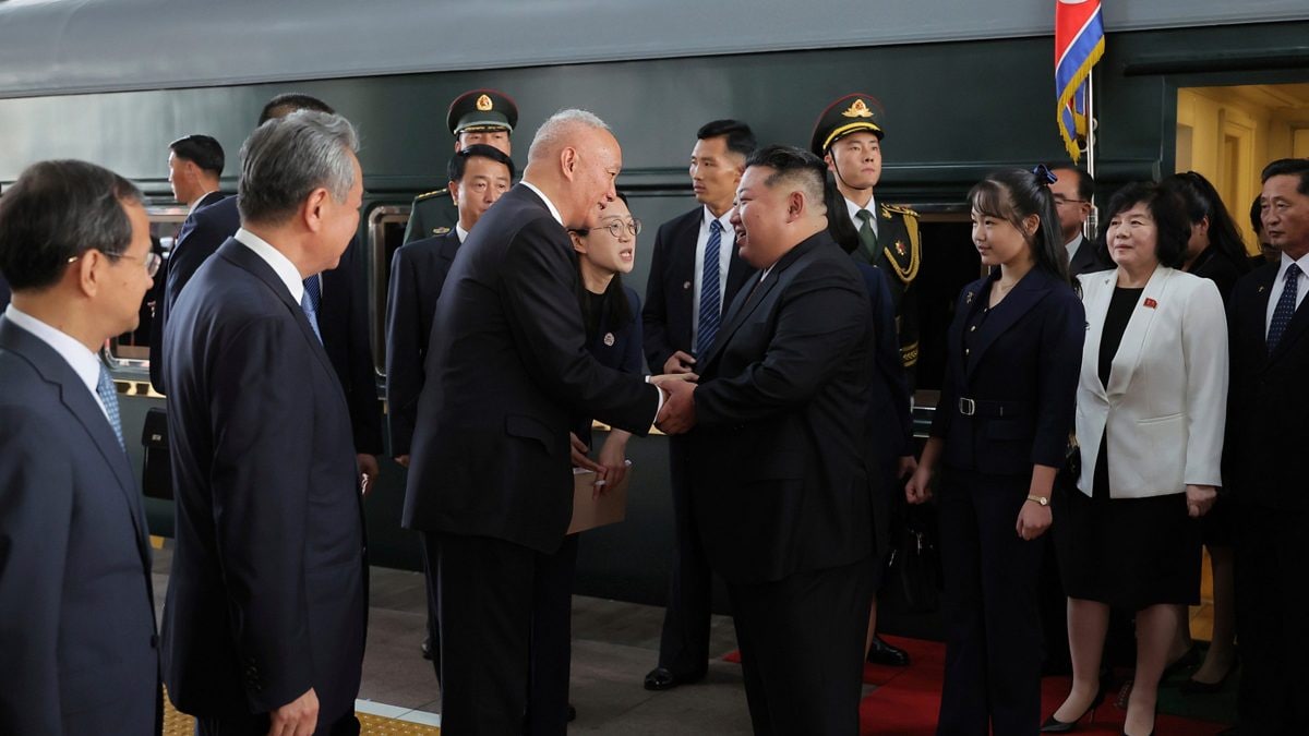 L’arrivo di Kim Jong Un a Pechino