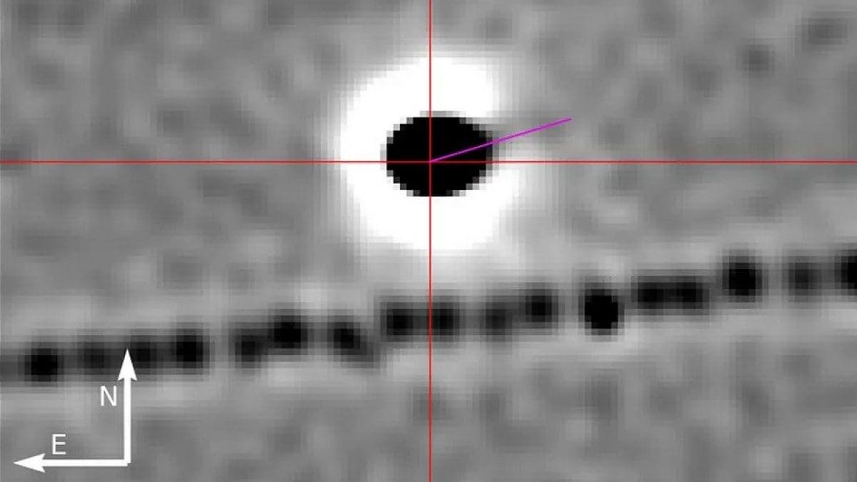3I/ATLAS ripresa dal Two–meter Twin Telescope alle Canarie. Credit: M. Serra–Ricart et al