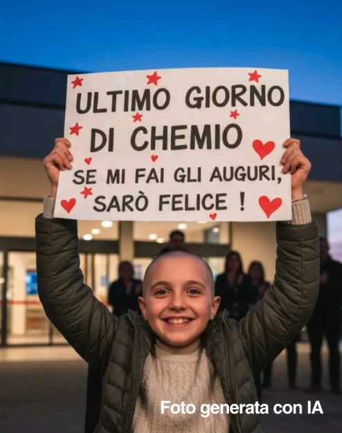 Facebook | Una delle immagini fake pubblicate sul social