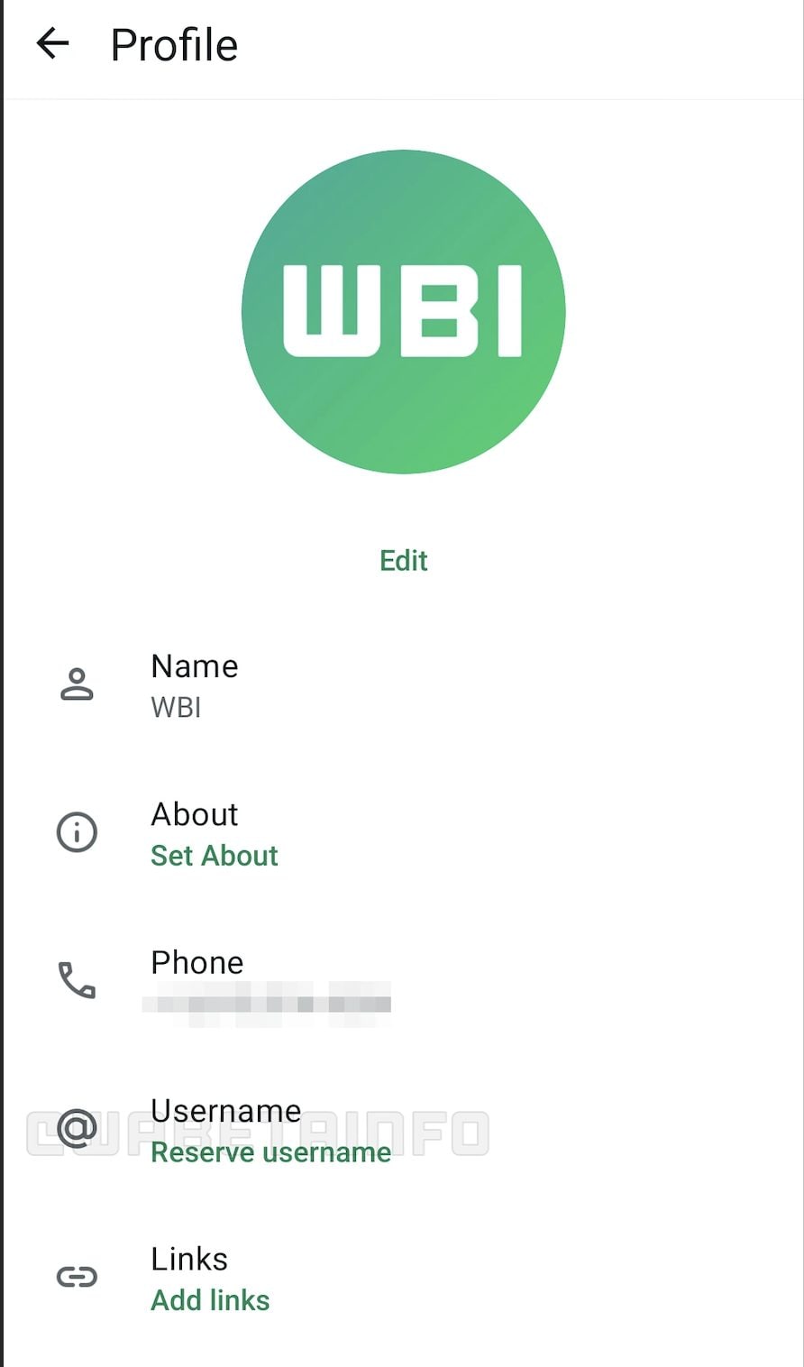 WHATSAPP | Lo screen pubblicato da WABInfo