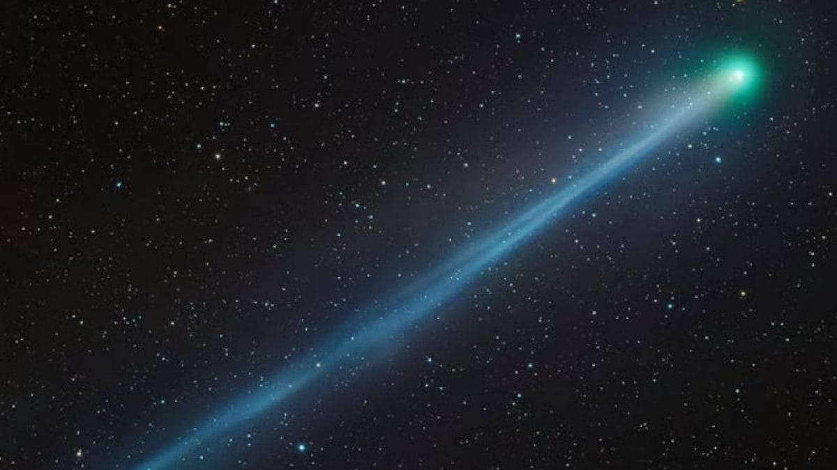 La cometa C/2025 A6 (Lemmon) immortalata da Gianni La Croce