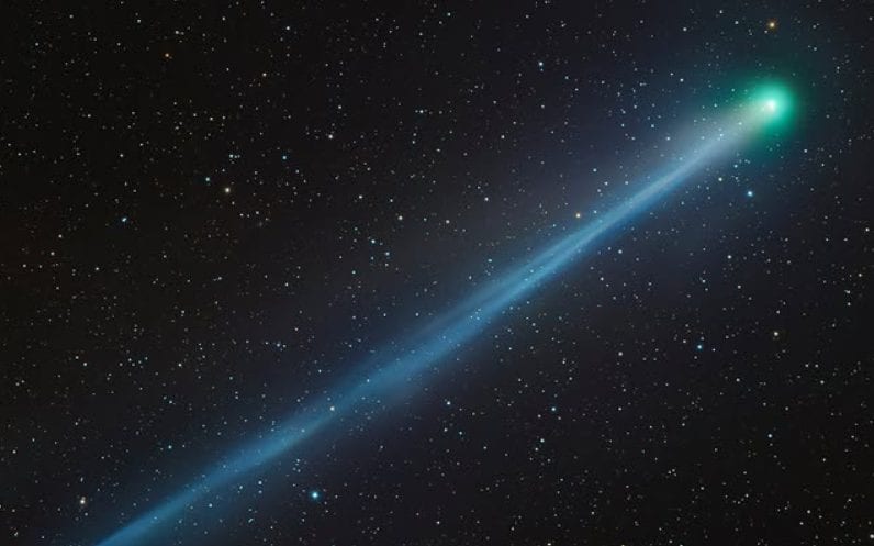 La cometa C/2025 A6 (Lemmon) immortalata da Gianni La Croce