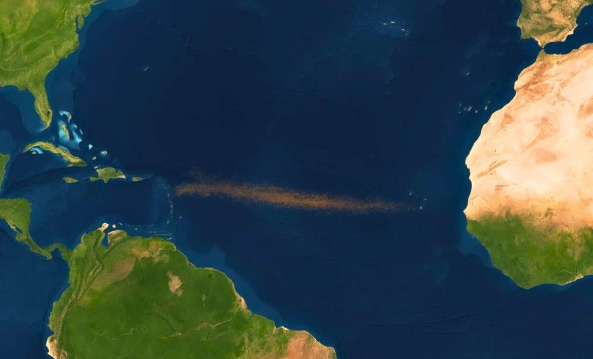 Tra Africa e Americhe sta crescendo una gigantesca fascia marrone: mai così estesa, non è un buon segnale