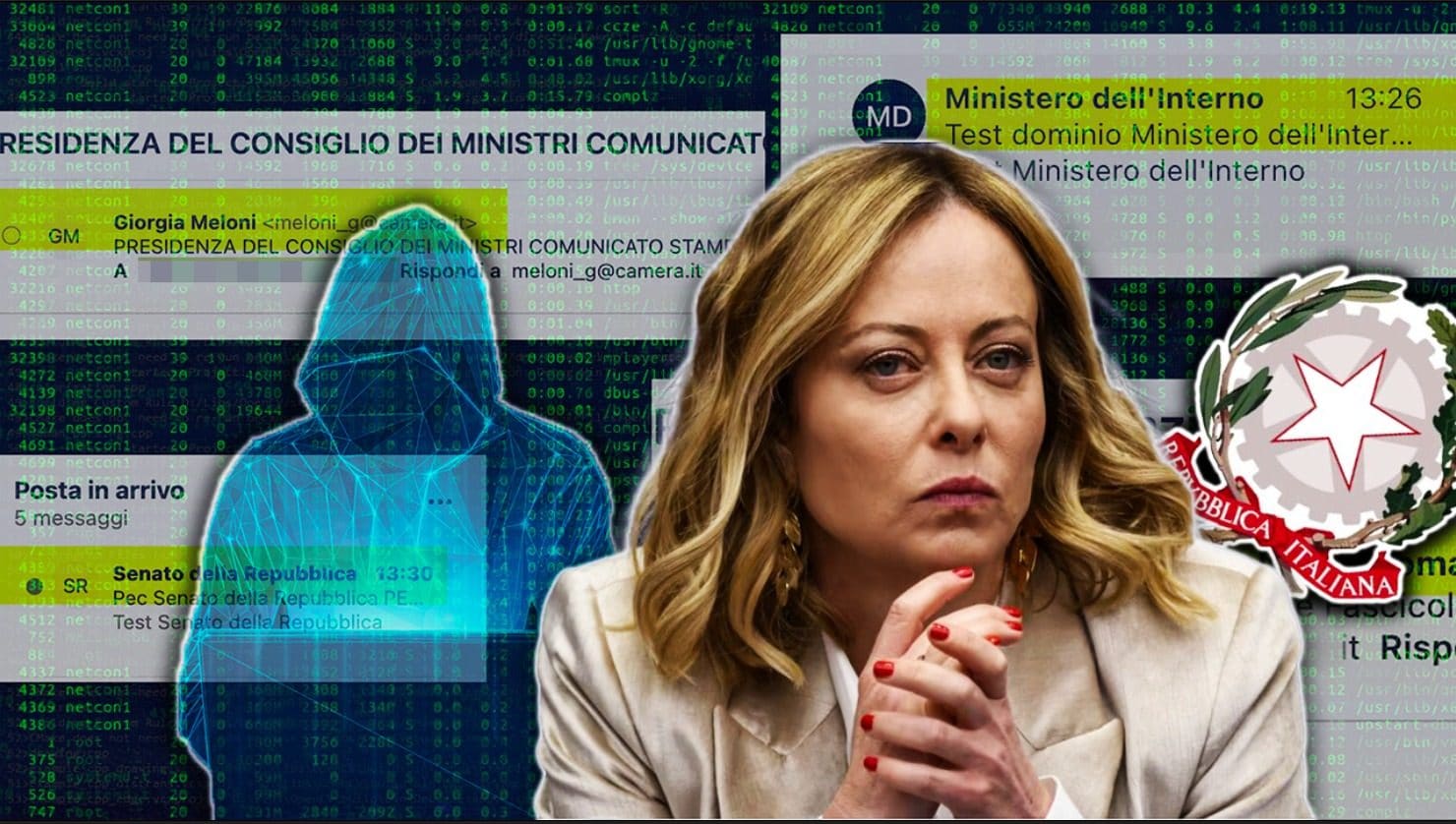 Abbiamo clonato la mail di Giorgia Meloni: scoperta una falla nella sicurezza dello Stato