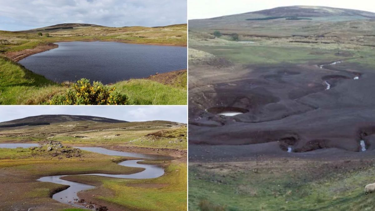 In Iralnda del Nord, il lago Loughareema, conosciuto anche come il lago che scompare (Vanishing lake) può riempirsi e prosciugarsi completamente in poche ore / Credit: The Geological Society