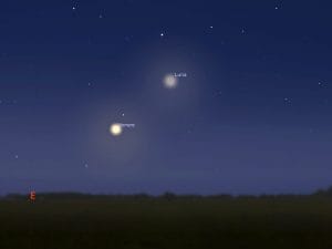 Spettacolare bacio della falce di Luna a Venere tra il 18 e il 19 ottobre: a che ora vederlo