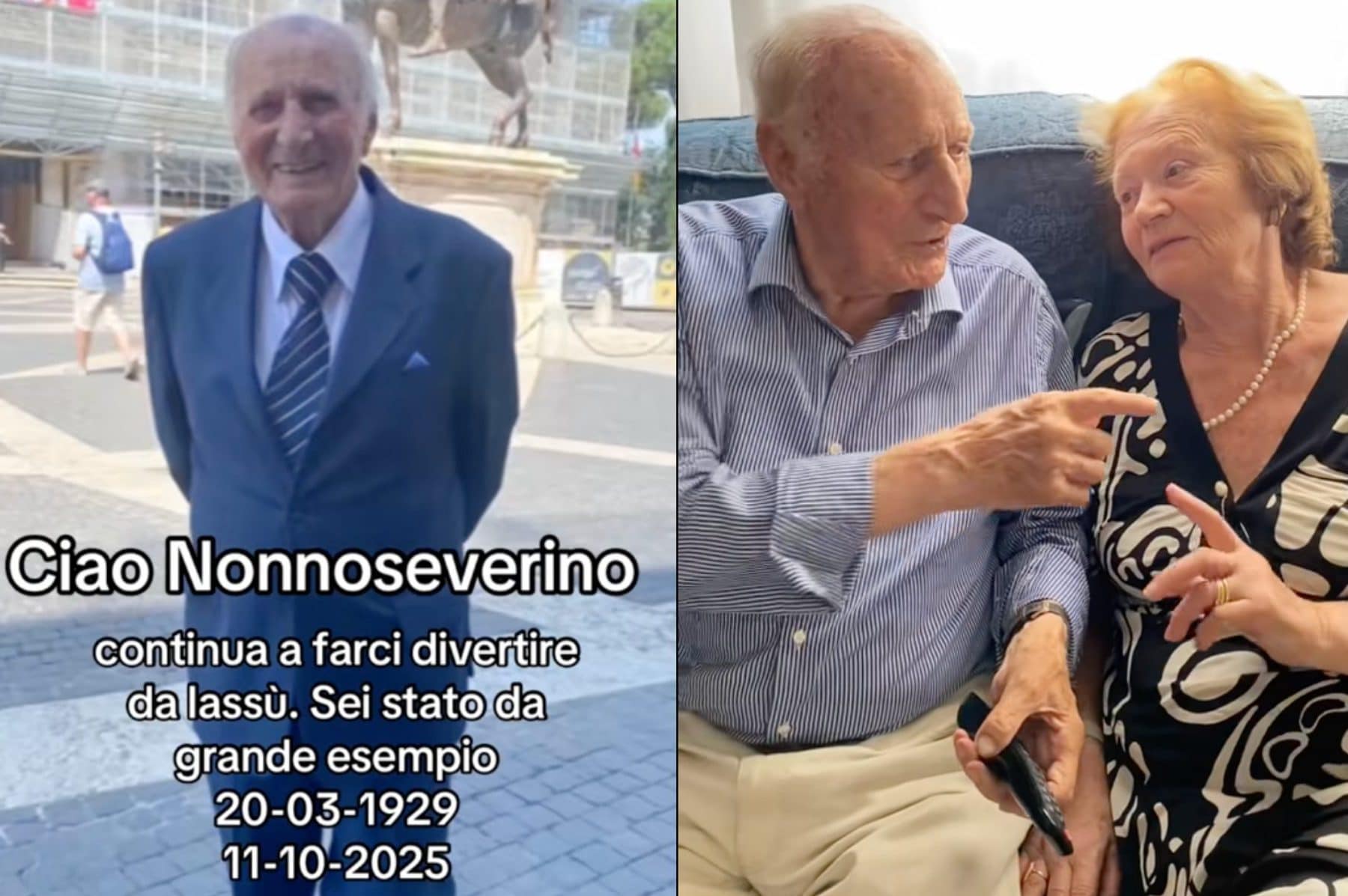 È morto Nonno Severino, su TikTok era seguito da milioni di persone: l'addio sui social