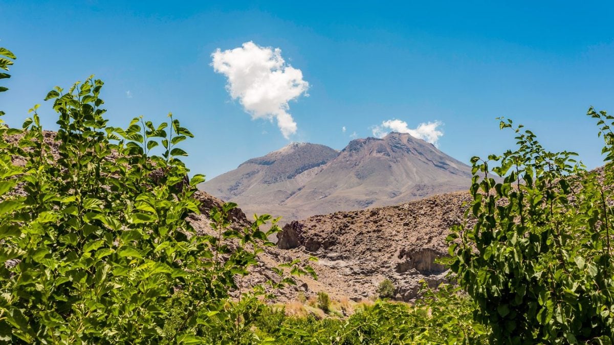 Il vulcano Taftan