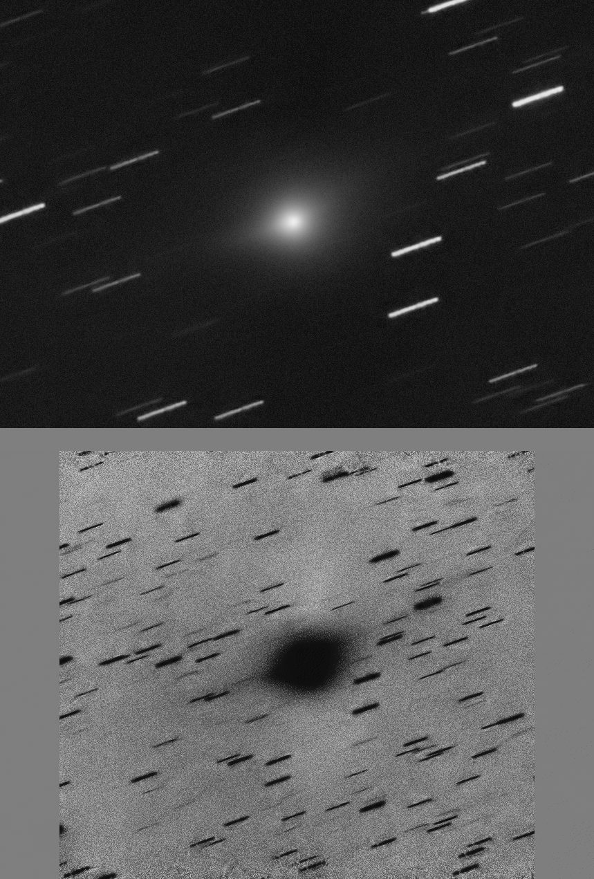 3I/ATLAS. Credit: Fabrizio Montanucci