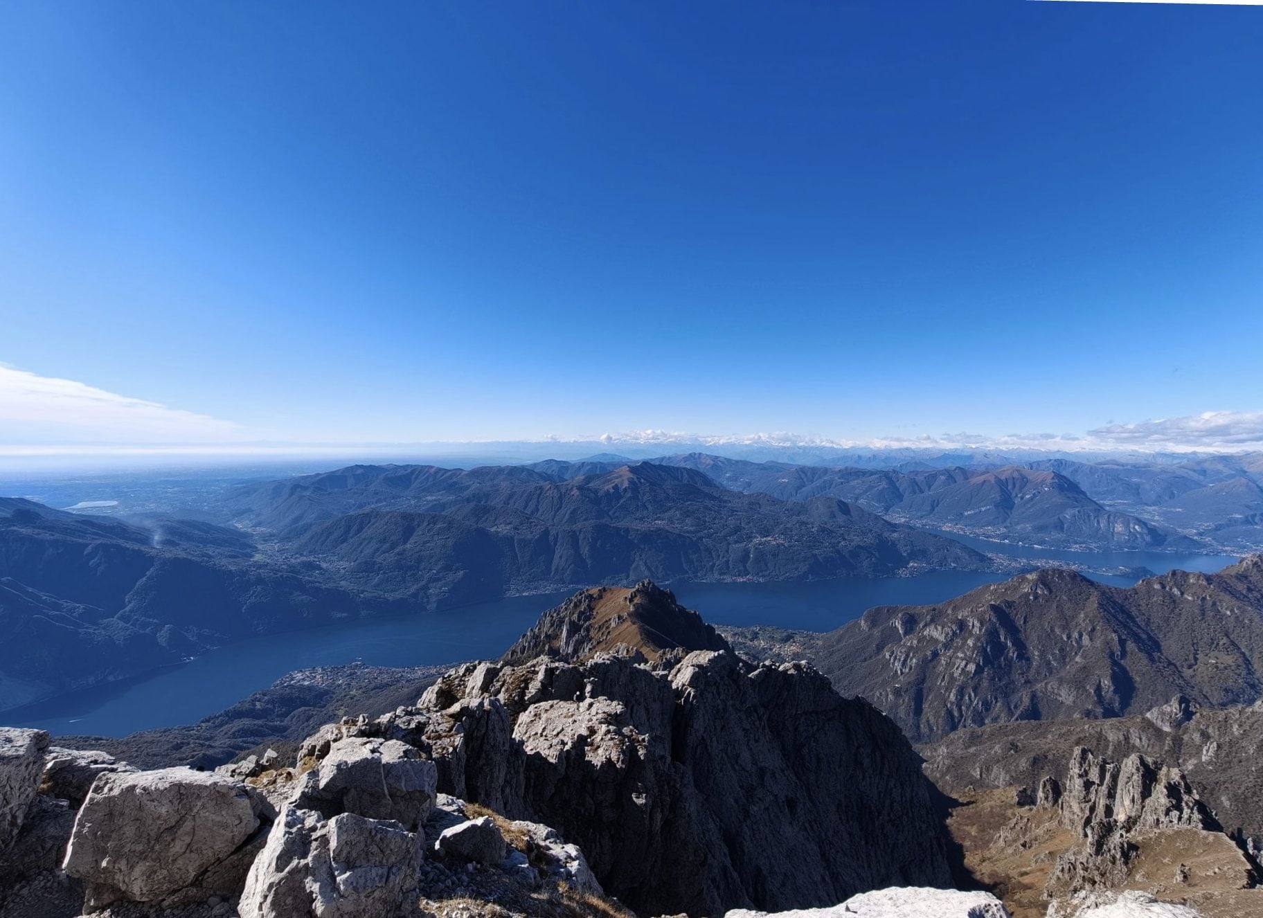 FANPAGE.IT | Cima Girgna Meridionale, vista Lago di Como