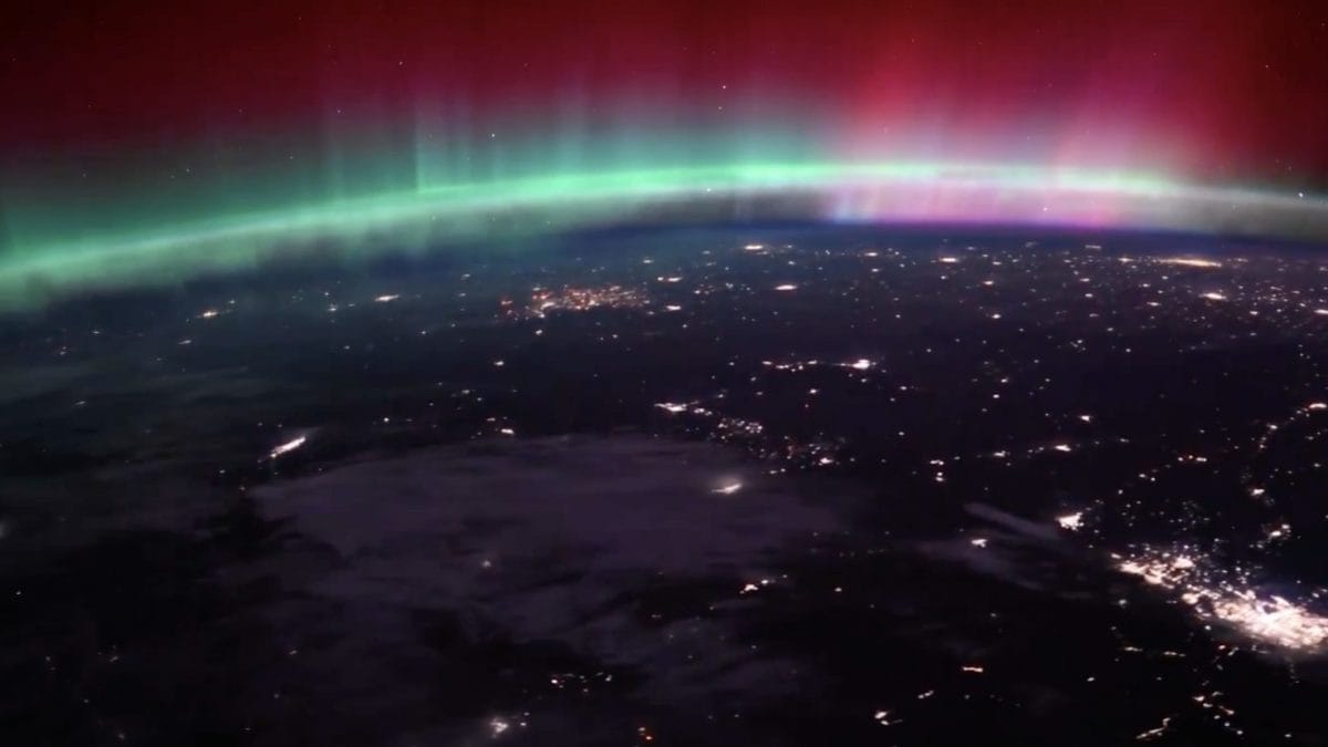 NASA | L’aurora boreale vista dalla ISS