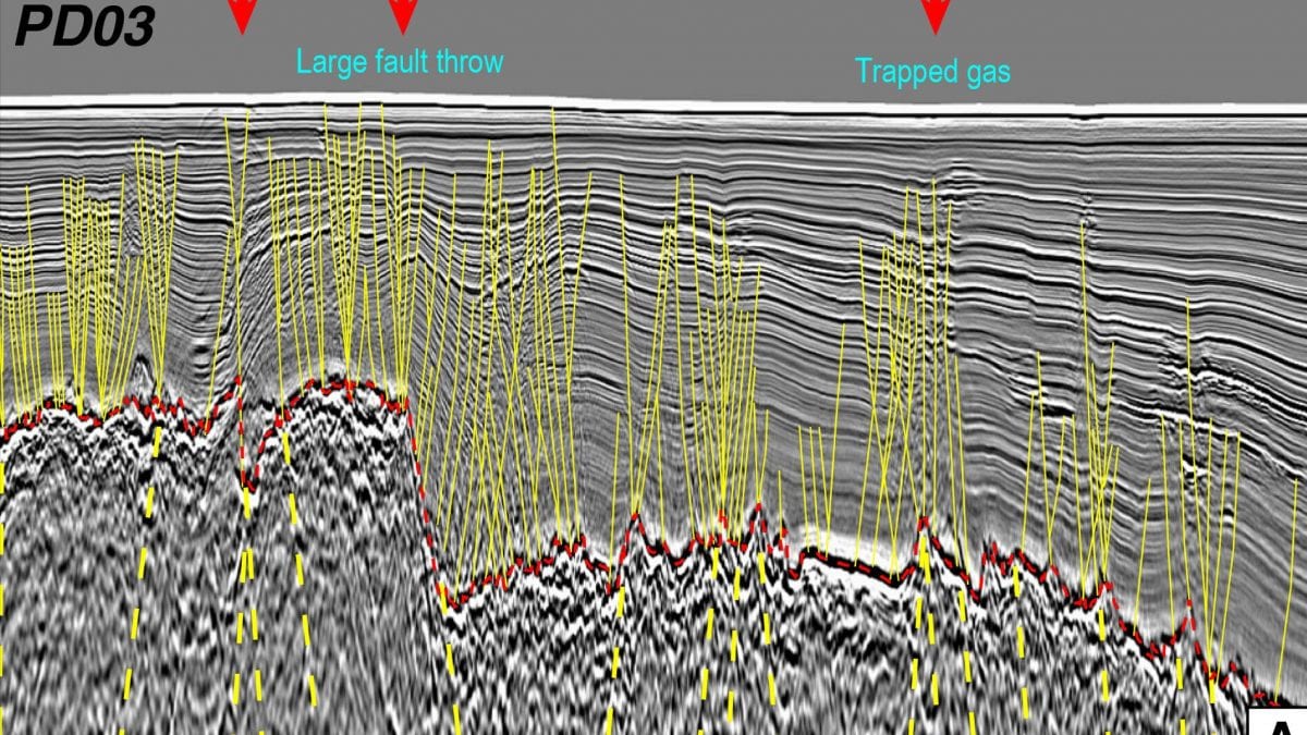 I rilievi nella zona di subduzione di Cascadia. Credit: ScienceAdvance