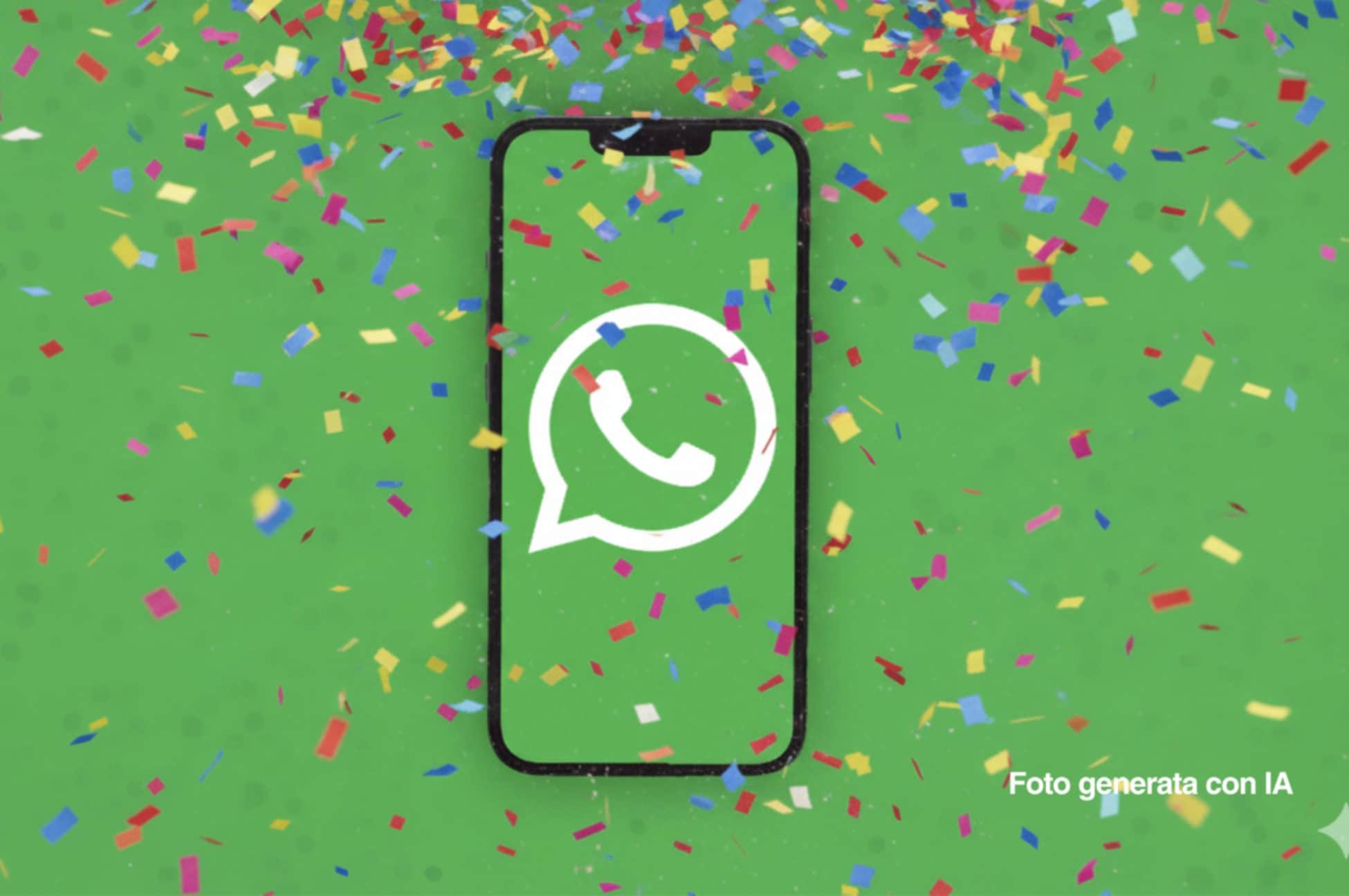 WhatsApp ha delle nuove emoji animate: basta toccarle per far piovere coriandoli